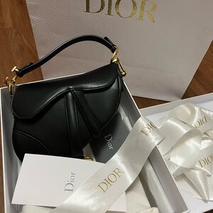 Dior saddle hand bag